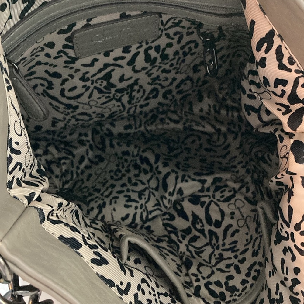 Jessica Simpson Bag with Studs and signature feather. - Picture 8 of 14